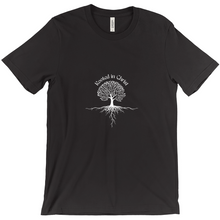 Load image into Gallery viewer, Rooted Tree T-Shirt | Nature-Inspired Graphic Tee | Eco-Friendly Organic Cotton Shirt