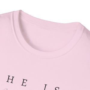 Easter He is Risen 3 flower Unisex T-Shirt