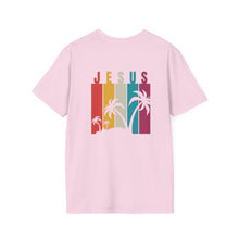 Load image into Gallery viewer, Jesus Summer T-Shirt with Palm Tree Design
