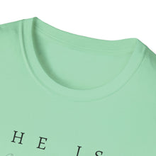 Load image into Gallery viewer, Easter He is Risen 3 flower Unisex T-Shirt