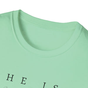 Easter He is Risen 3 flower Unisex T-Shirt