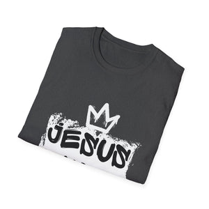 Jesus Saves Crown Softstyle T-Shirt