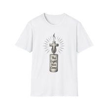Load image into Gallery viewer, Light Has Come Christmas Shirt | Elegant Christian Holiday Tee | Jesus Birth Celebration | Faith Gift - Limited Holiday Collection 🎄