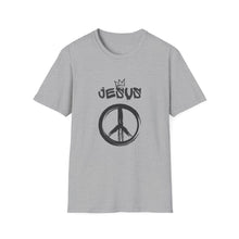 Load image into Gallery viewer, Jesus Peace Sign Softstyle T-Shirt