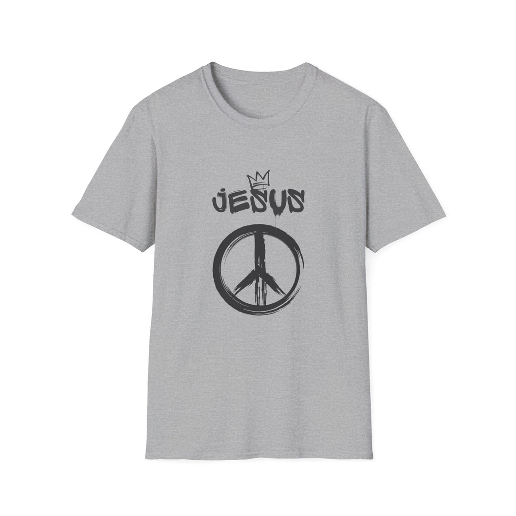Jesus Peace Sign Softstyle T-Shirt