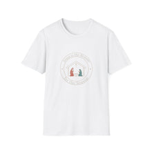 Load image into Gallery viewer, Jesus Is the Reason for the Season Nativity Christmas T-Shirt for Church Attendees, Everyday Believers in Public, and Religious Gift Giving