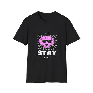 Pink Poodle Unisex T-Shirt