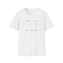 Load image into Gallery viewer, Easter He is Risen 3 flower Unisex T-Shirt