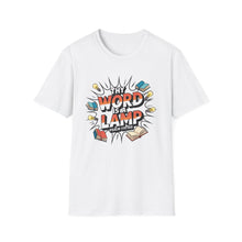 Load image into Gallery viewer, Share the Light Men’s religious Shirt, religious shirt for men tee Psalm 119:105 “Thy Word is a Lamp”