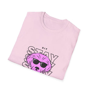 Pink Poodle Unisex T-Shirt