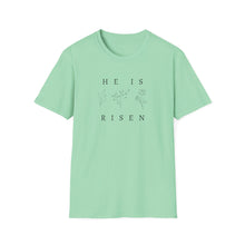 Load image into Gallery viewer, Easter He is Risen 3 flower Unisex T-Shirt