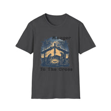 Load image into Gallery viewer, From the Manger to the Cross Shirt | Christian Christmas Tee | Jesus Journey | Religious Holiday Gift - Limited Holiday Collection 🎄