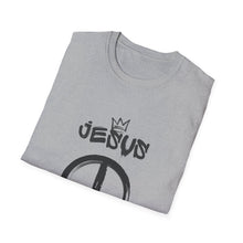 Load image into Gallery viewer, Jesus Peace Sign Softstyle T-Shirt