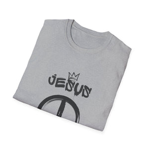 Jesus Peace Sign Softstyle T-Shirt