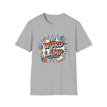 Load image into Gallery viewer, Share the Light Men’s religious Shirt, religious shirt for men tee Psalm 119:105 “Thy Word is a Lamp”