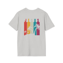 Load image into Gallery viewer, Jesus Summer T-Shirt with Palm Tree Design