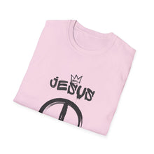 Load image into Gallery viewer, Jesus Peace Sign Softstyle T-Shirt