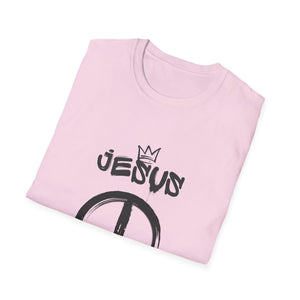 Jesus Peace Sign Softstyle T-Shirt