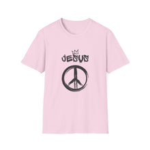 Load image into Gallery viewer, Jesus Peace Sign Softstyle T-Shirt