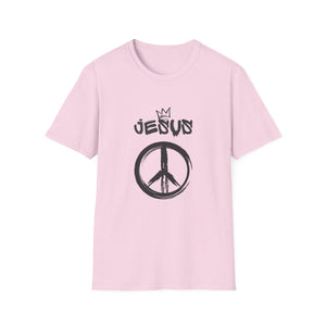 Jesus Peace Sign Softstyle T-Shirt