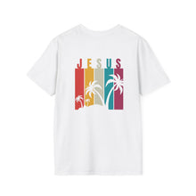 Load image into Gallery viewer, Jesus Summer T-Shirt with Palm Tree Design