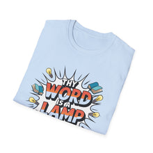 Load image into Gallery viewer, Share the Light Men’s religious Shirt, religious shirt for men tee Psalm 119:105 “Thy Word is a Lamp”