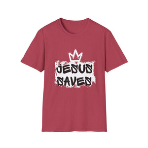 Jesus Saves Crown Softstyle T-Shirt