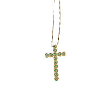 Load image into Gallery viewer, Heart Cross Pendant Necklace