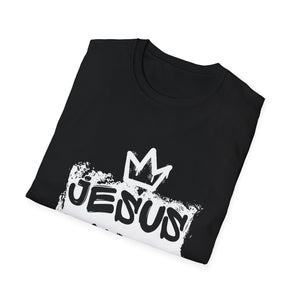 Jesus Saves Crown Softstyle T-Shirt