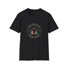 Load image into Gallery viewer, Jesus Is the Reason for the Season Nativity Christmas T-Shirt for Church Attendees, Everyday Believers in Public, and Religious Gift Giving