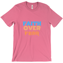 Load image into Gallery viewer, Faith Over Fear T-Shirt - Inspirational Christian Apparel for Women &amp; Men