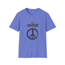 Load image into Gallery viewer, Jesus Peace Sign Softstyle T-Shirt