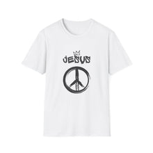 Load image into Gallery viewer, Jesus Peace Sign Softstyle T-Shirt