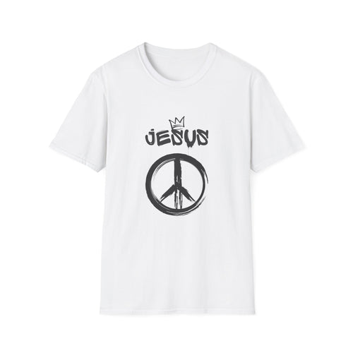 Jesus Peace Sign Softstyle T-Shirt