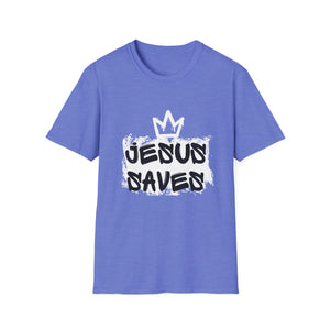 Jesus Saves Crown Softstyle T-Shirt