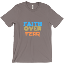 Load image into Gallery viewer, Faith Over Fear T-Shirt - Inspirational Christian Apparel for Women &amp; Men