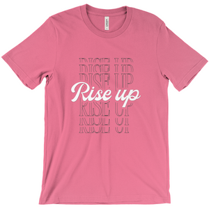 “Rise Up T-Shirt – Motivational Graphic Tee, Empowering Design for Everyday Wear”