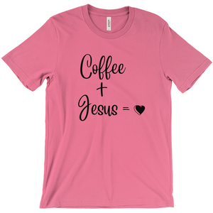 Coffee plus Jesus is Love