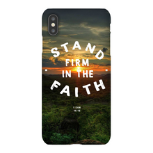 Load image into Gallery viewer, Stand Firm In The Faith iPhone Case
