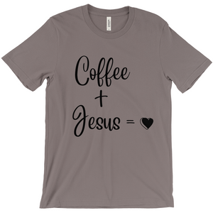 Coffee plus Jesus is Love