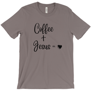 Coffee plus Jesus is Love