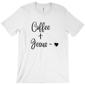 Coffee plus Jesus is Love