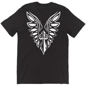 Angel Wings and Cross