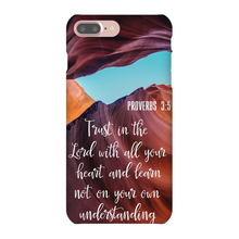 Load image into Gallery viewer, Proverbs 3:5 iPhone Case