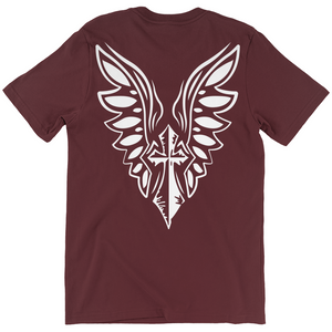 Angel Wings and Cross