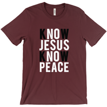 Load image into Gallery viewer, No Jesus No Peace, Know Jesus Know Peace