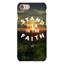 Load image into Gallery viewer, Stand Firm In The Faith iPhone Case