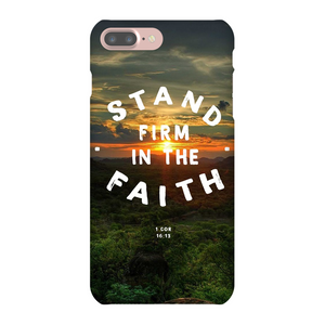Stand Firm In The Faith iPhone Case
