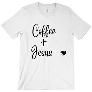 Coffee plus Jesus is Love