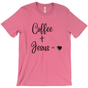 Coffee plus Jesus is Love
